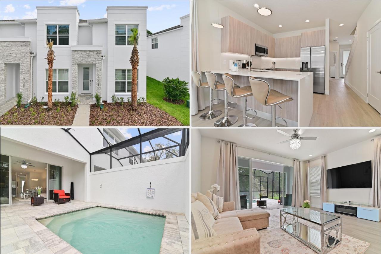 New Modern & Spacious Townhouse Near Disney - 4Br And 3Fb Orlando Exterior foto